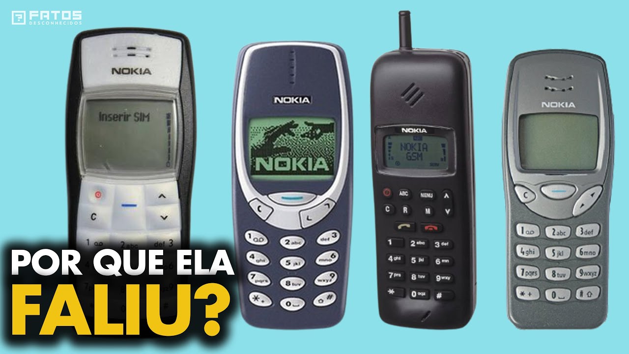 Da ascensão ao declínio: a história da Nokia