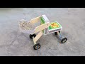 How To Make Mini JCB With Matchbox At Home Matchbox Mini JCB Diy Craft Jcb Diy
