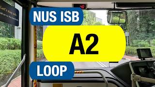 NUS Internal Shuttle Bus A2 | Bus Service Route Visual