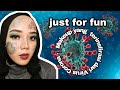 Corona Virus Make Up Make Up Karakter Make Up Fantasy By Iqlima Nurannisa