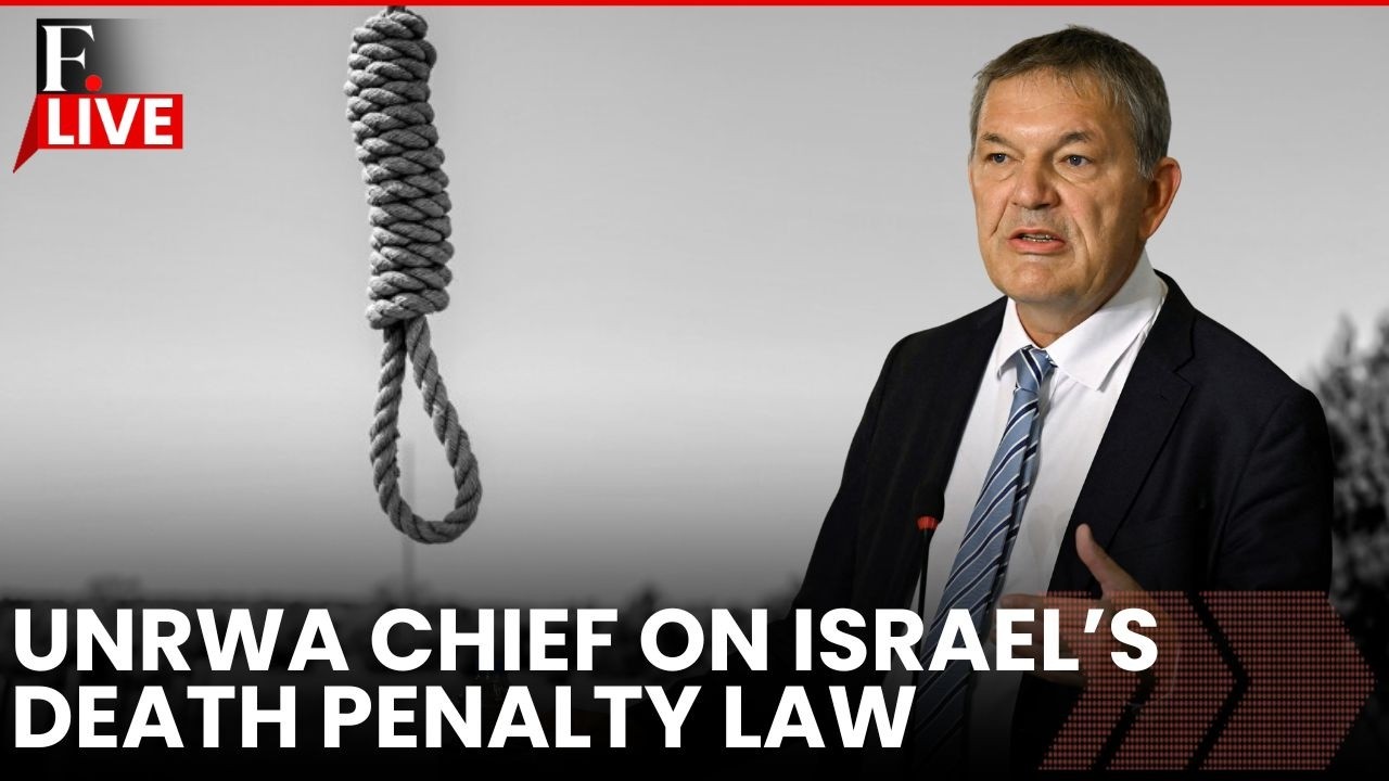 US Iran War LIVE: Outgoing UNRWA Chief Lazzarini Briefs Media | Israel Death Penalty Law
