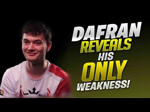 Dafran Reveals His Only Weakness! - Dafran Stream Highlights #1