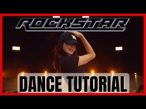 LISA - 'ROCKSTAR' Dance Practice Mirrored Tutorial (SLOWED)