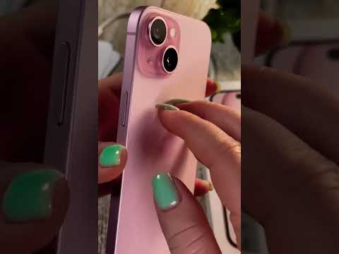 iphone 13 pink colour first look impression back panel #iphone #unboxing