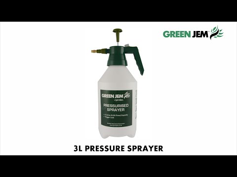 Green Jem 3 Litre Pressure Sprayer - GS300S