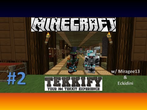 Tekkify Ep - 2 - Automatic Tree Farm w/ Eckidini