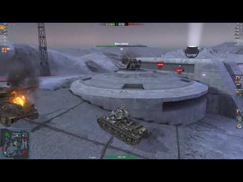 WOT Blitz 1vs3 / T-43 / 6 kills / 3 994 dmg