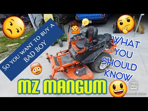 Bad Boy Mz Mangum 54 review #badboy #mower #fails #problems #good #bad #review #kohler #725 #mow