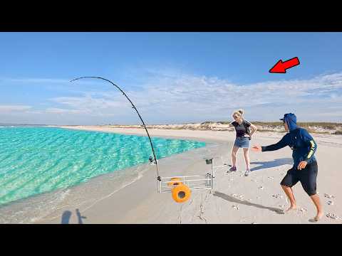 Craziest Beach Fishing I've Seen for 1 Hour!