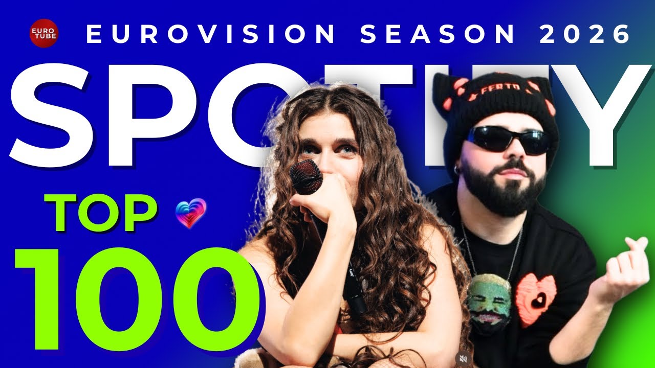 Eurovision 2026 Top 100 Songs of the Season Ranked by Spotify Streams