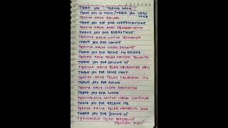 KOSAKATA Bahasa Inggris Menggunakan Kata &quot;Thank You&quot;  #bahasainggris #belajarkosakatabahasainggris