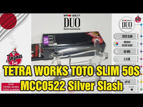 Duo Tetra Works Toto Slim 50S MCC0522 Silver Slash (JBS0125)
