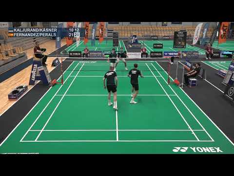 Match point - Kaljurand / Käsner vs Fernandez / Perals - MD, Final - Latvia International 2025