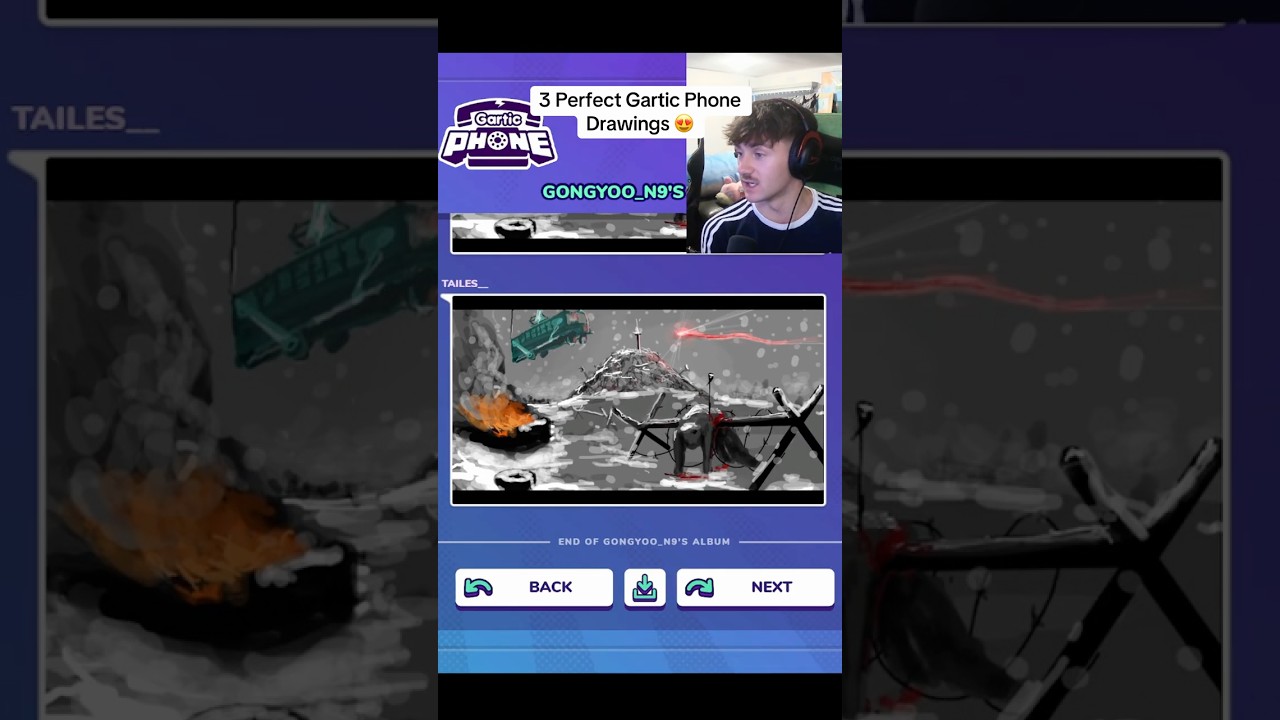 INCREDIBLE Battle Field Drawing in Gartic Phone