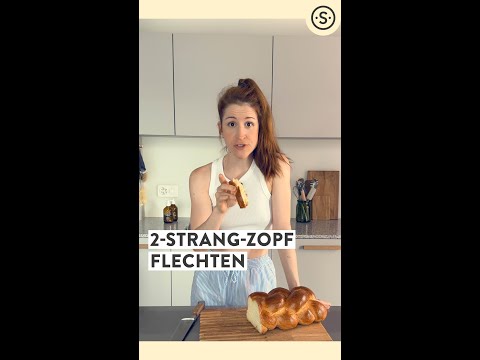 Zopf flechten mit 2 Strängen – Tipps von Streusel