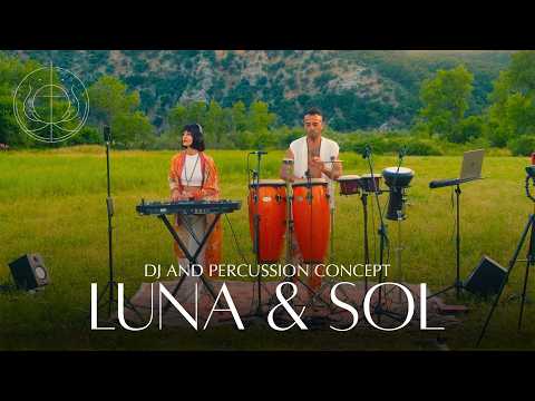 LUNA & SOL - Deep House & House | Live DJ Percussion in Nature 4K #housemusic #deephouse #djset