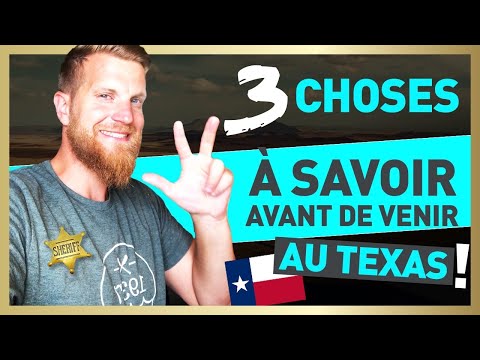 3️⃣ choses à savoir avant de venir aux Texas!!! 🇺🇸