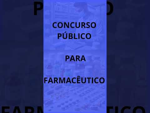 Concurso Prefeitura de Jaborandi - BA - Farmacêutico.