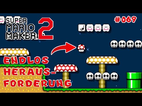 Heute mal als Pilz unterwegs 🍄💨 | Super Mario Maker 2 | #069