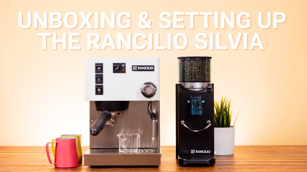 Rancilio Silvia Classic: Unboxing and Setting Up (from Rancilio)