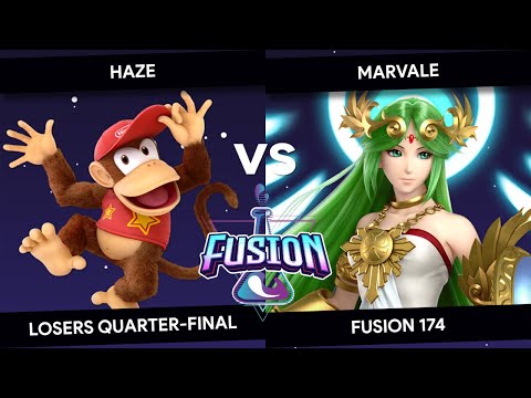 Fusion # 174 - Haze (Diddy Kong) vs Marvale (Palutena) - Losers Quarter-Final