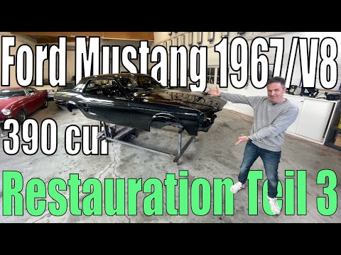 Ford Mustang 1967 Coupe, V8/390 cui -Restauration - Teil 3 I Krieg Classic Cars
