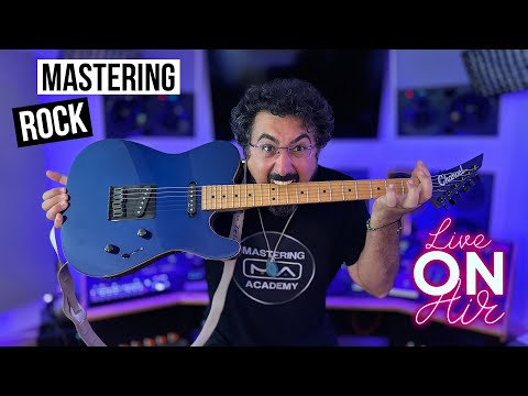 Mastering Engineer von CRO mastert LIVE einen Rock Song