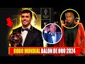 RODRI GANA el BALÓN de ORO 2024 ¿QUE PASO con VINICIUS? ¡ROBO HISTORICO! así fue la Ceremonia