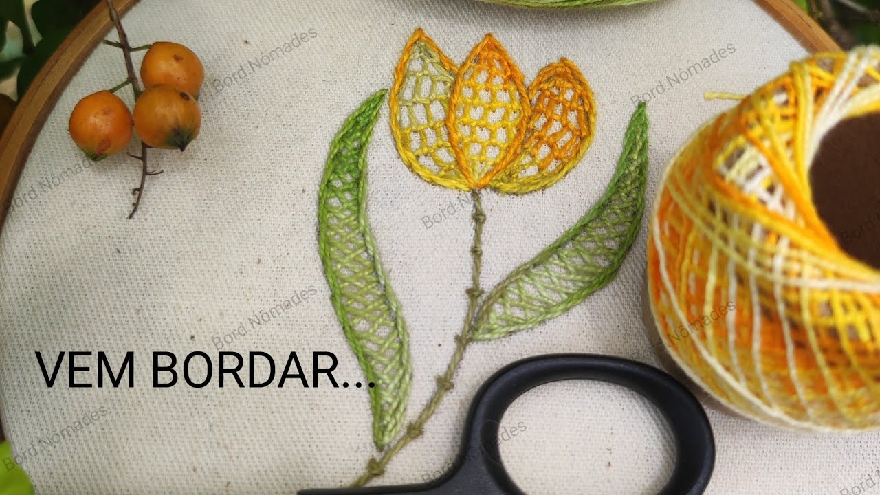 VEM BORDAR TULIPA