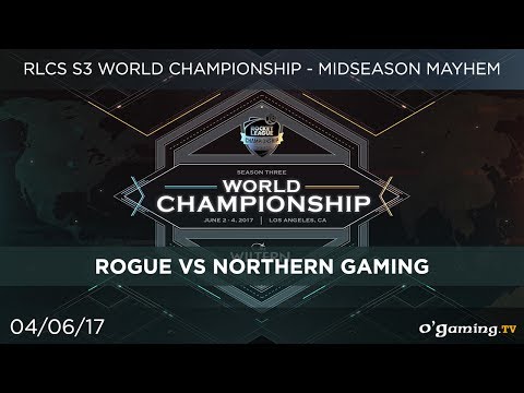 Rogue vs Northern Gaming - RLCS World S3 2017 - Phase Finale - Loser's Round 3 - Rocket League