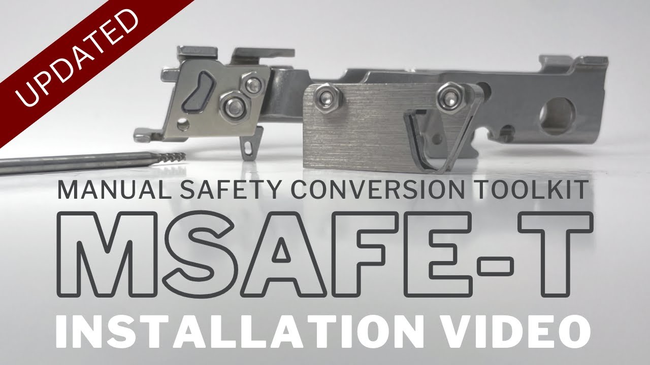 (UPDATED) P320 MANUAL SAFETY CONVERSION TOOLKIT