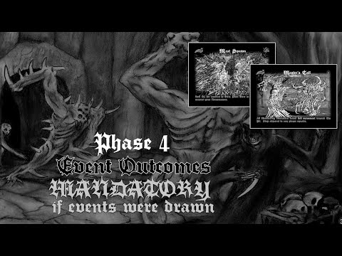 CAVE EVIL How To play: PHASE 4 Event Outcomes