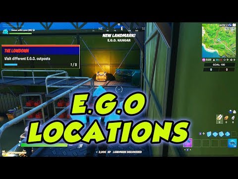 Visit and Search Chests At Fortnite E.G.O Outpost Locations | Mission The Lowdown