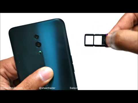 OPPO Reno - How to Insert SIM Cards
