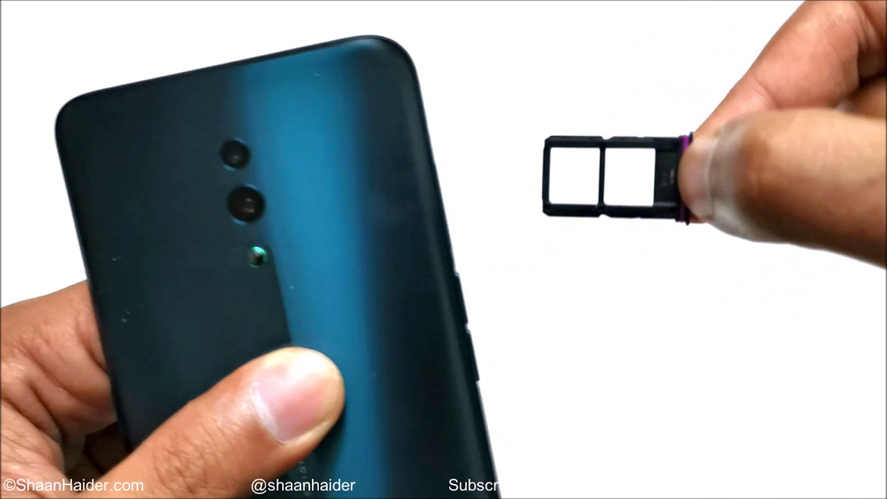 OPPO Reno - How to Insert SIM Cards