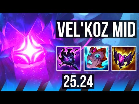 VEL'KOZ vs IRELIA (MID) | 51K damage | EUNE Master | 25.24