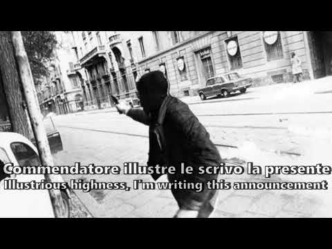 My Dear Boss Tomorrow I'll Shoot You (Sub ENG ) - Italian Communist Song