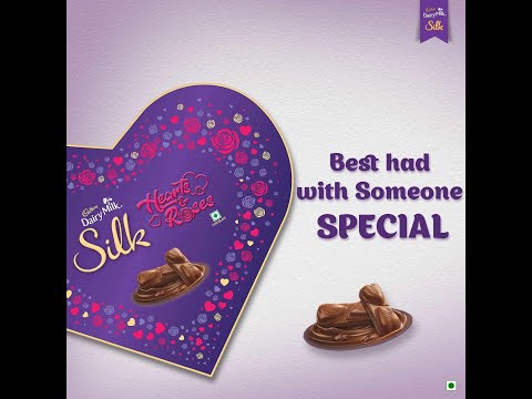 Cadbury Dairy Milk Silk Valentines Heart Shaped Gift Box # shorts