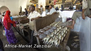 Download the video "Africa Market in Stonetown, Zanzibar TZ"