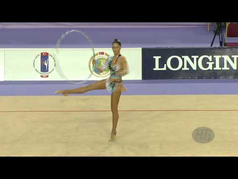 RODRIGUEZ Carolina (ESP) - 2014 Rhythmic Worlds, Izmir (TUR) - Qualifications Hoop