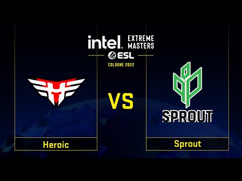 Heroic vs Sprout | Map 1 Overpass | IEM Cologne 2022 Play-In - Upper