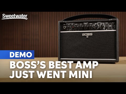 BOSS Katana-Mini X Portable Guitar Amplifier Demo