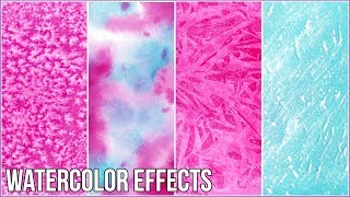 EASY Watercolour Effects that look AMAZING