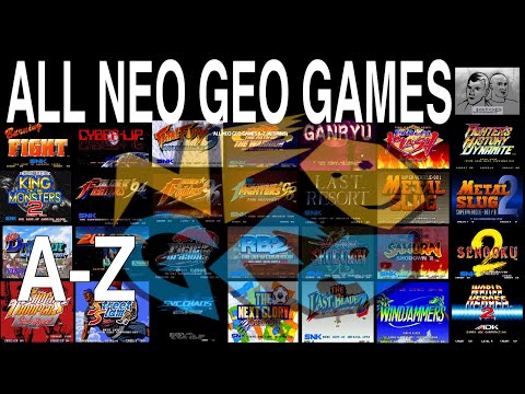 All Neo Geo Games A-Z - 148 AES / MVS GAMES - SNK - Compilation