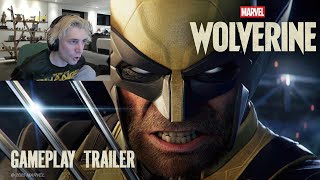 Реакция xQc на Росомаху из Marvel | Игровой трейлер