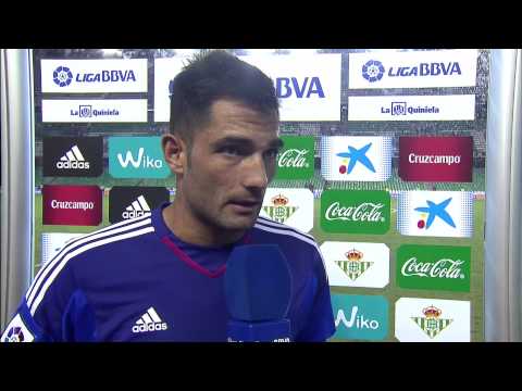 Entrevista a Antonio Adán tras el Real Betis (1-2) Deportivo de la Coruña