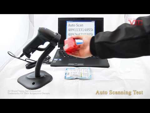 VIC.HK-UCOM 689 Barcode Scanner Demonstration +852 36655720
