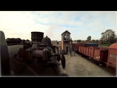 Dampflok HYPERLAPSE HOLLAND Stadskanaal - Veendam