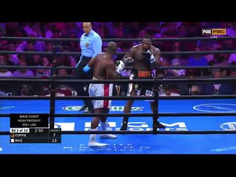 Jonnie Rice VS Michael Coffie Post Fight Reaction