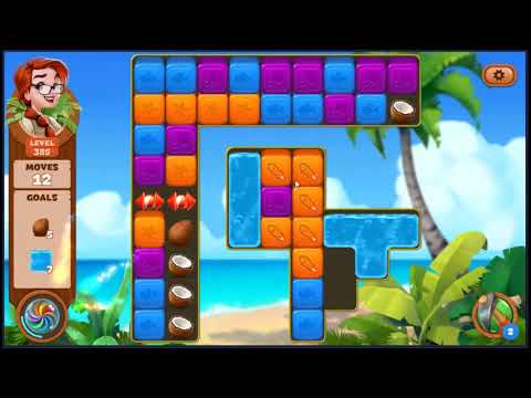 Lost Island Blast Adventure Level 385 - NO BOOSTERS 🏝️ | SKILLGAMING ✔️